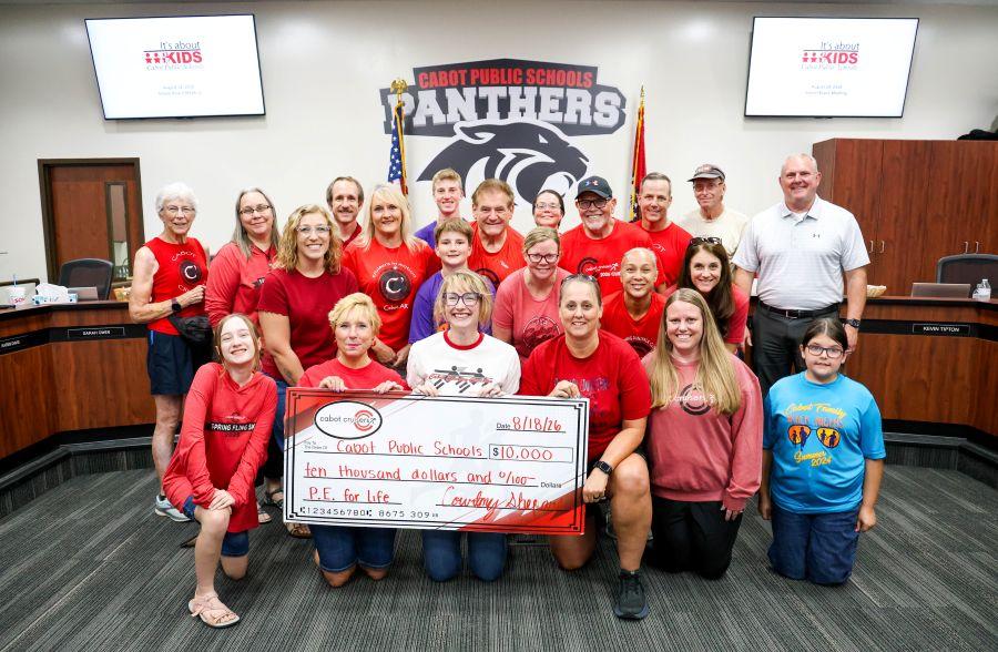Cabot Country Cruisers Donation